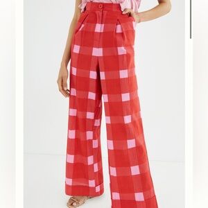 Anthropologie wide leg pants